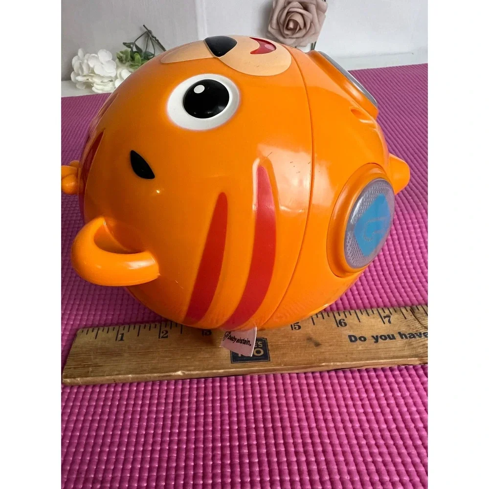 Fisher-Price Linkimals 1-2-3 Crawl with Me Tiger Musical Toddler Toy‎ Orange